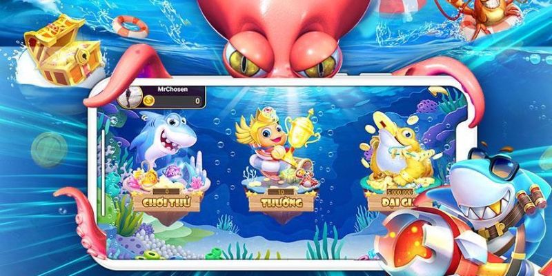 Chơi game bắn cá trên điện thoại tại 69VN